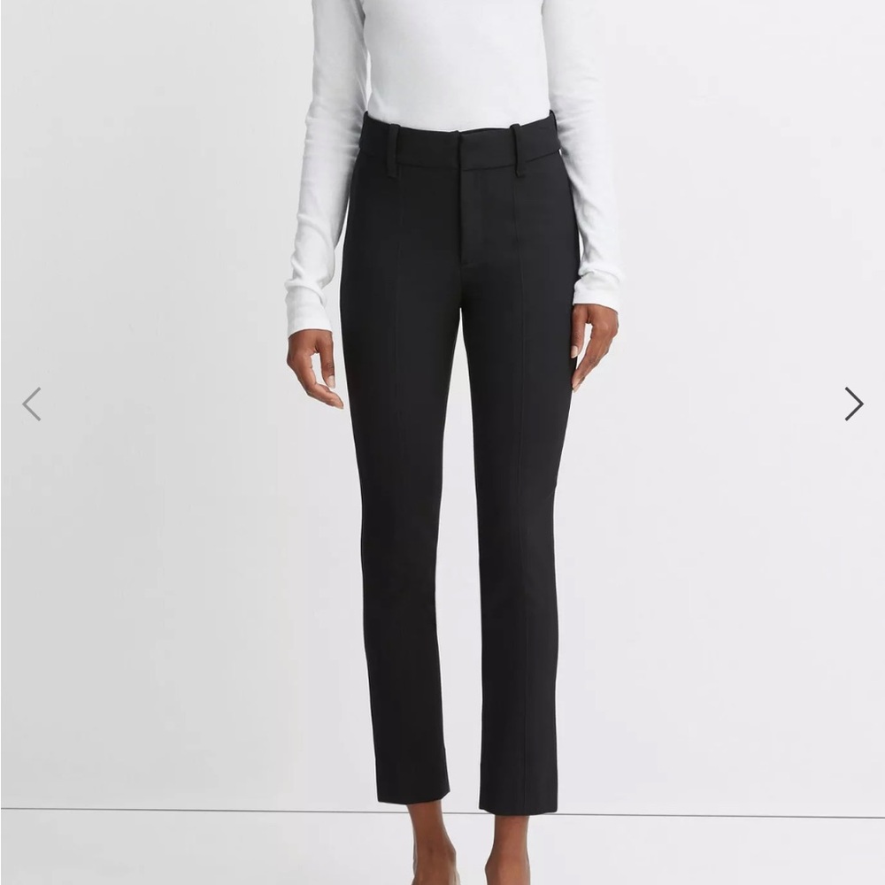 Vince Women's Classic Black Straight Leg Pants